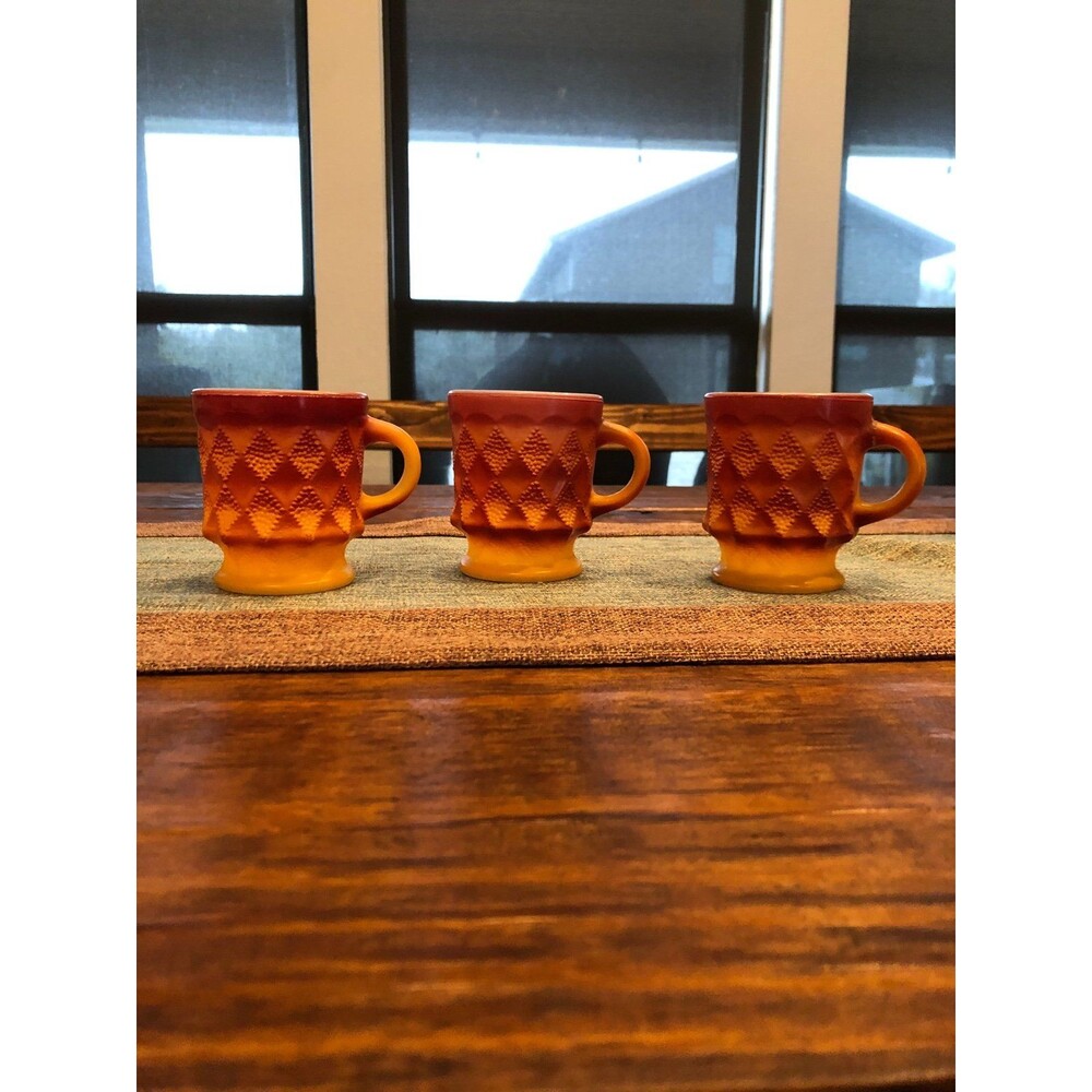 Fire King Kimberly Mugs